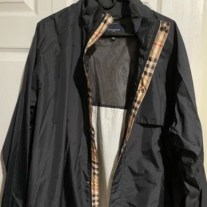 BLACK BURBERRY JACKET